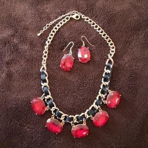 Holiday Red statement set Park Lane E! Collection